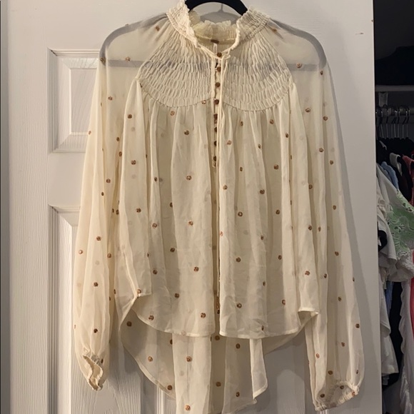 Free People Blouse - Picture 1 of 4